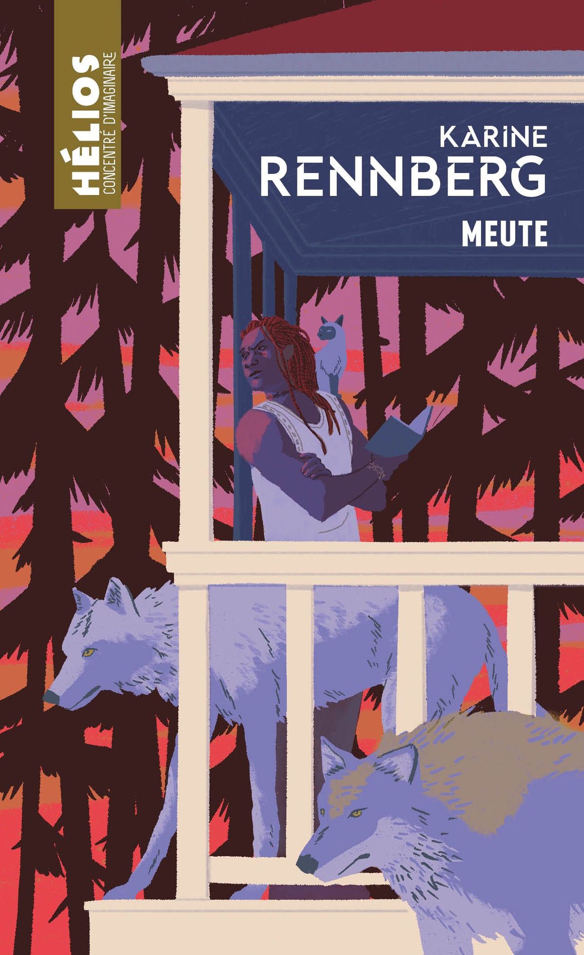 Le mot des éditions Actusf : On parle avec Karine Rennberg de son roman avec des loup-garous Meute.